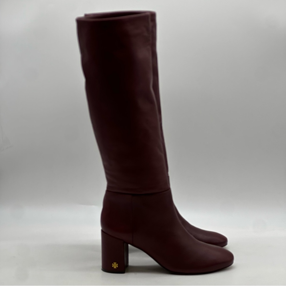 Tory Burch Brooke Slouchy Leather Boots. Size 8